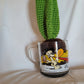 Cacti in vintage cup