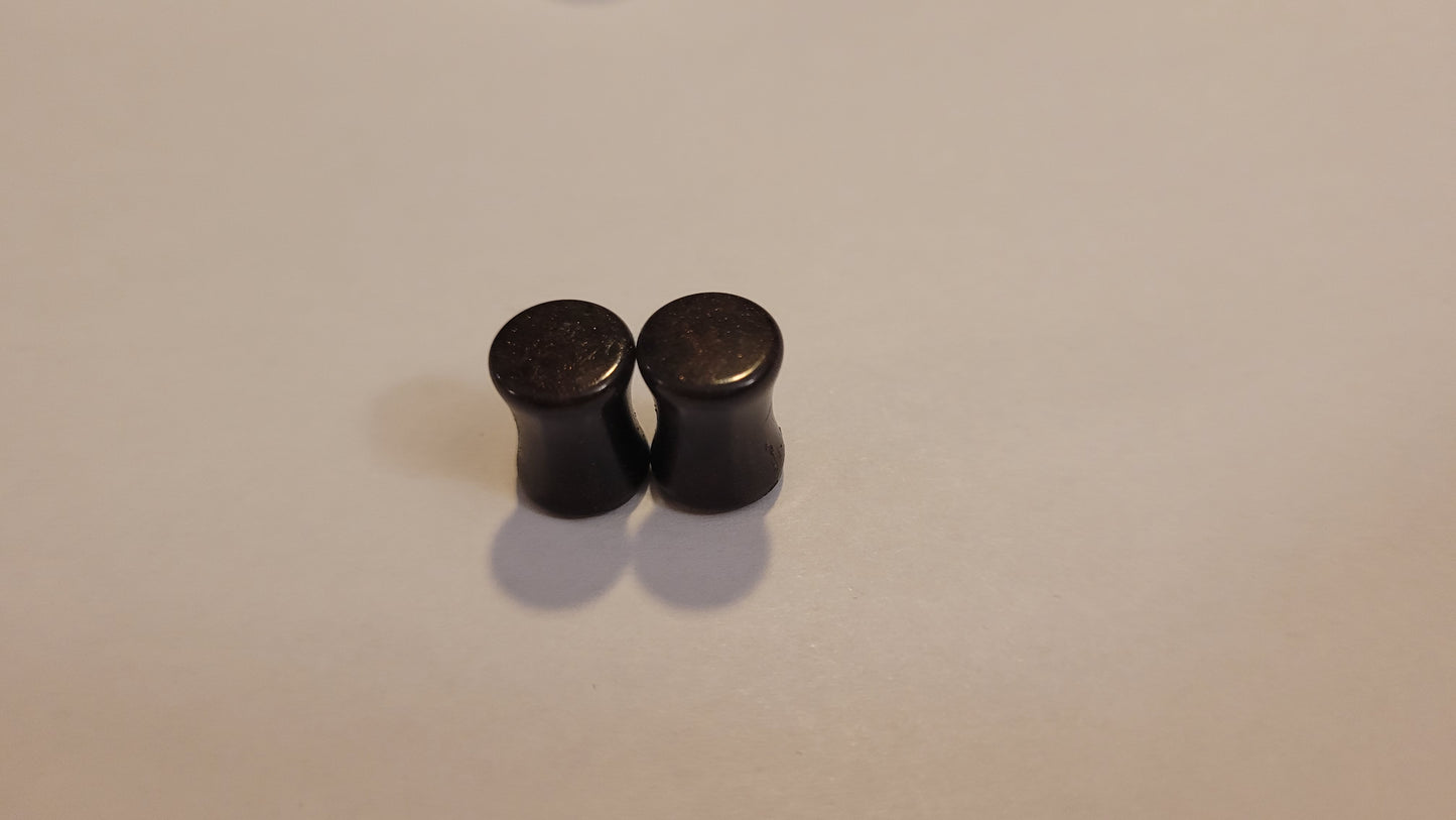 Resin plugs