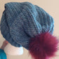 Ridged toque