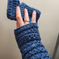 Star Stitch Fingerless Gloves