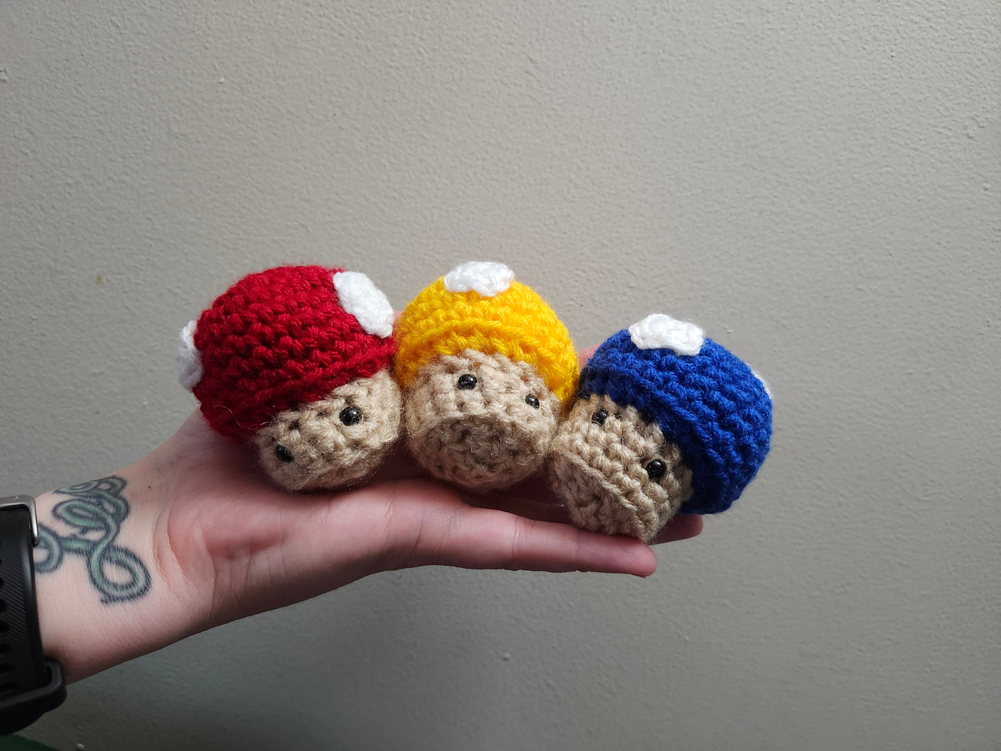 Mini Mario Mushrooms