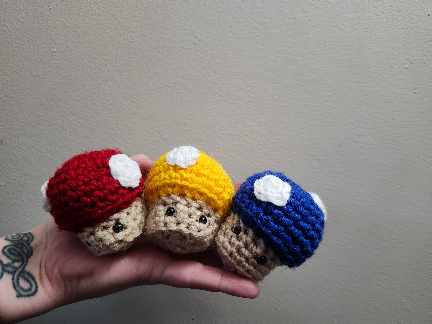 Mini Mario Mushrooms